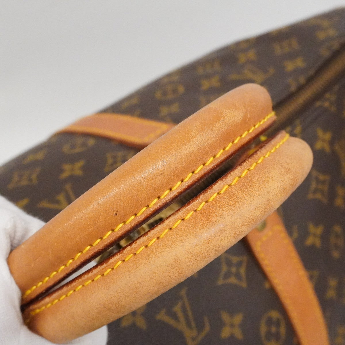 【6ee6369】ルイヴィトン ボストンバッグ モノグラム キーポルバンドリエール55 M41414 ブラウン【中古】メンズ レディース ユニセックス
