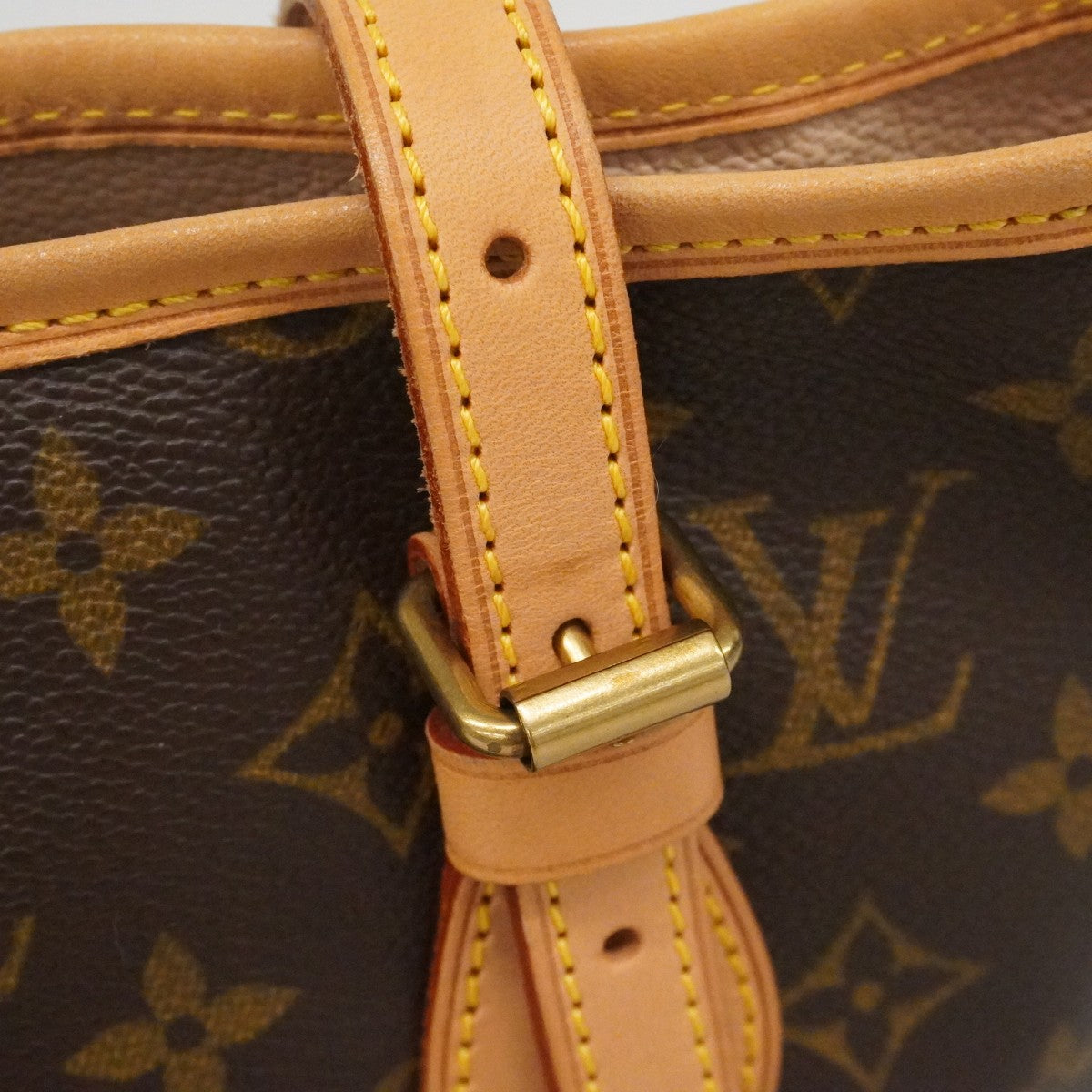 【6ee6376】ルイヴィトン トートバッグ モノグラム バケットPM M42238 ブラウン【中古】レディース