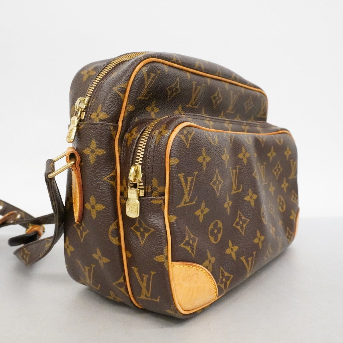 【6ee6379】ルイヴィトン ショルダーバッグ モノグラム ナイル M45244 ブラウン【中古】レディース