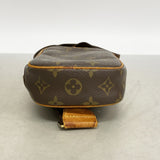 【6ee6393】ルイヴィトン ボディバッグ モノグラム ポシェットガンジュ M51870 ブラウン【中古】メンズ