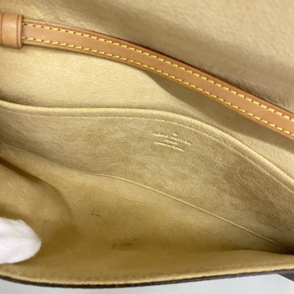 【6ee6411】ルイヴィトン ショルダーバッグ モノグラム ポシェットツインGM M51852 ブラウン【中古】レディース