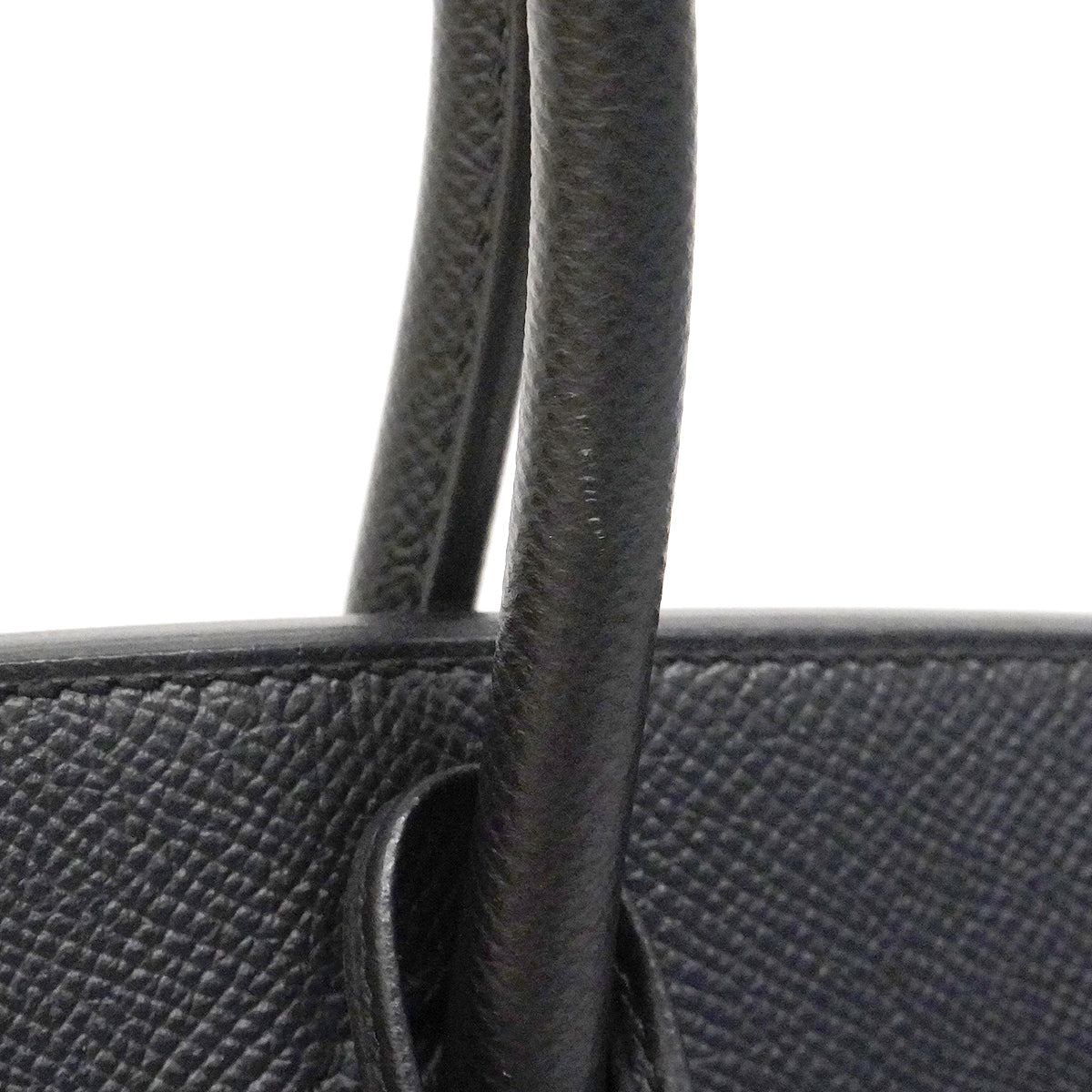 【6ee6419-g】エルメス ハンドバッグ バーキン30 ヴォーエプソン ブラック ゴールド金具 D刻印【中古】レディース