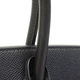 【6ee6419-g】エルメス ハンドバッグ バーキン30 ヴォーエプソン ブラック ゴールド金具 D刻印【中古】レディース