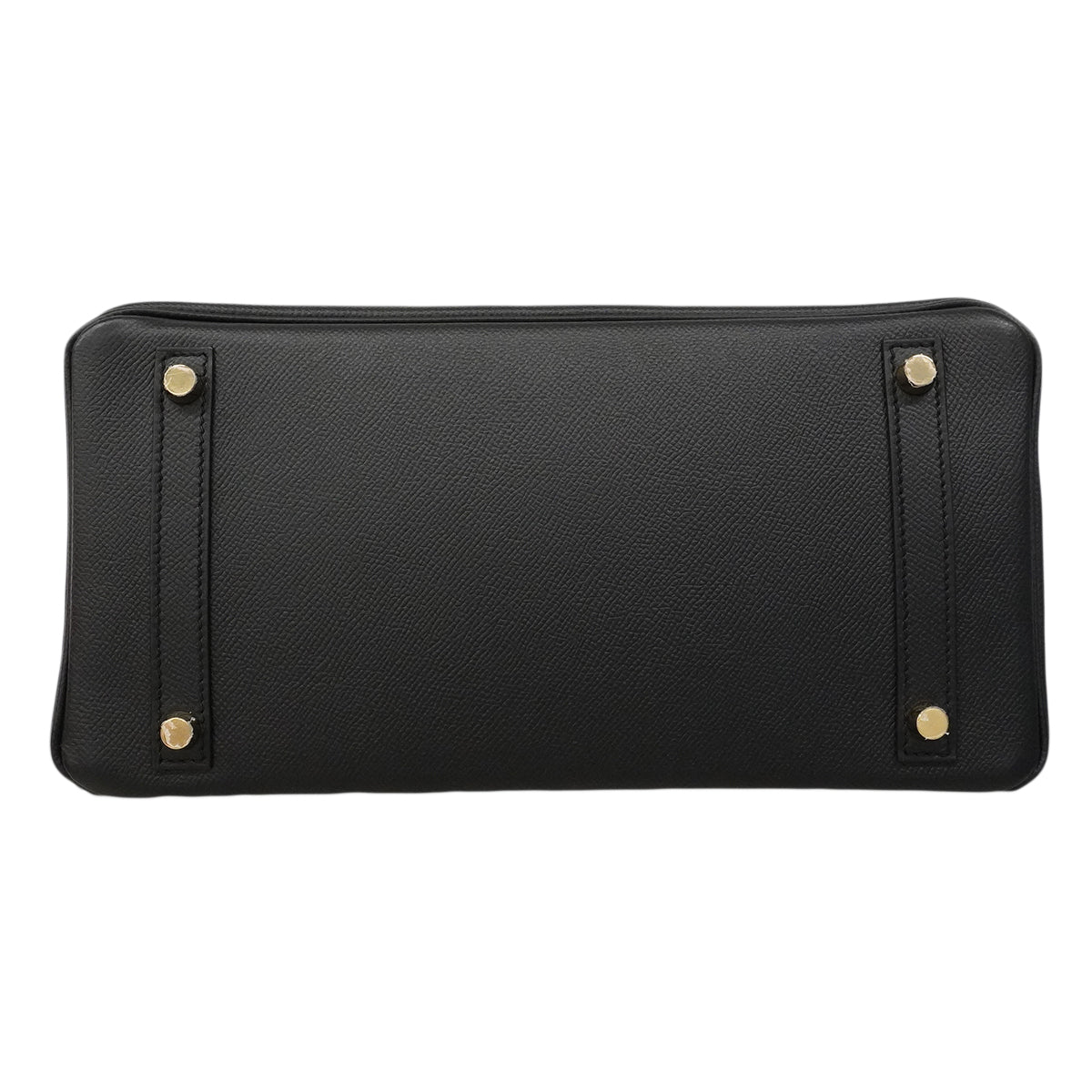 【6ee6419-g】エルメス ハンドバッグ バーキン30 ヴォーエプソン ブラック ゴールド金具 D刻印【中古】レディース