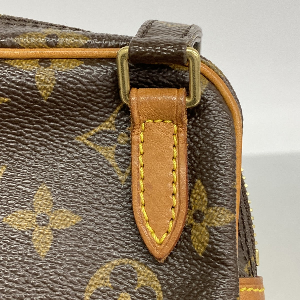 【6ee6429】ルイヴィトン ショルダーバッグ モノグラム マルリーバンドリエール M51828 ブラウン【中古】レディース