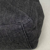 【6ee6440-k】シャネル トートバッグ デニム ブラウン ブラック シルバー金具【中古】レディース