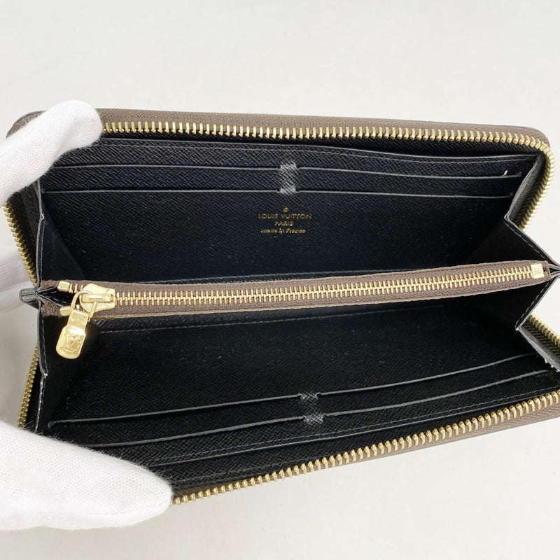 【6ee6455-k】ルイヴィトン 長財布 モノグラム・リバース ポルトフォイユ クレマンス M82336 ライトブラウン【中古】