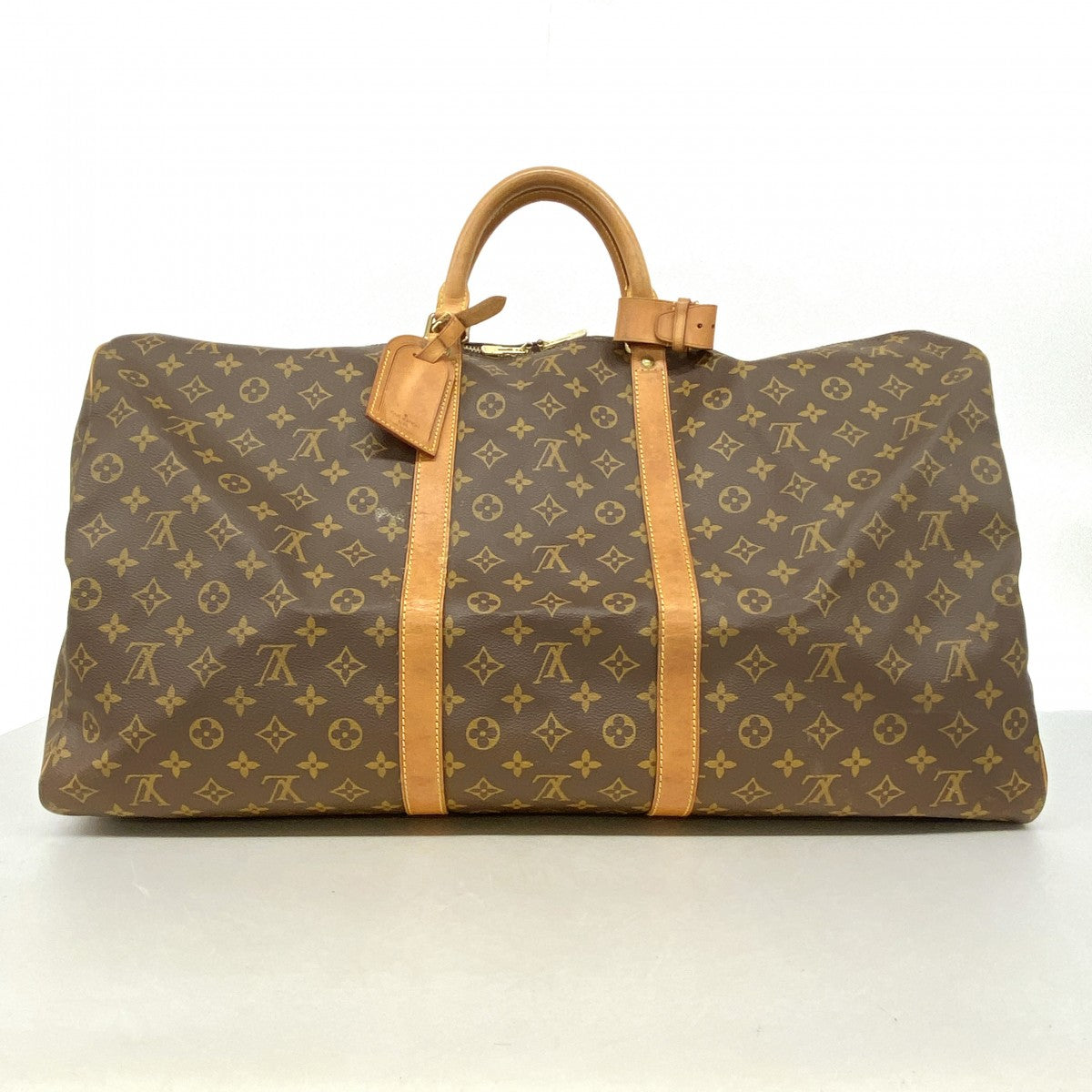 【6ee6460】ルイヴィトン ボストンバッグ モノグラム キーポル60 M41422 ブラウン【中古】メンズ レディース ユニセックス