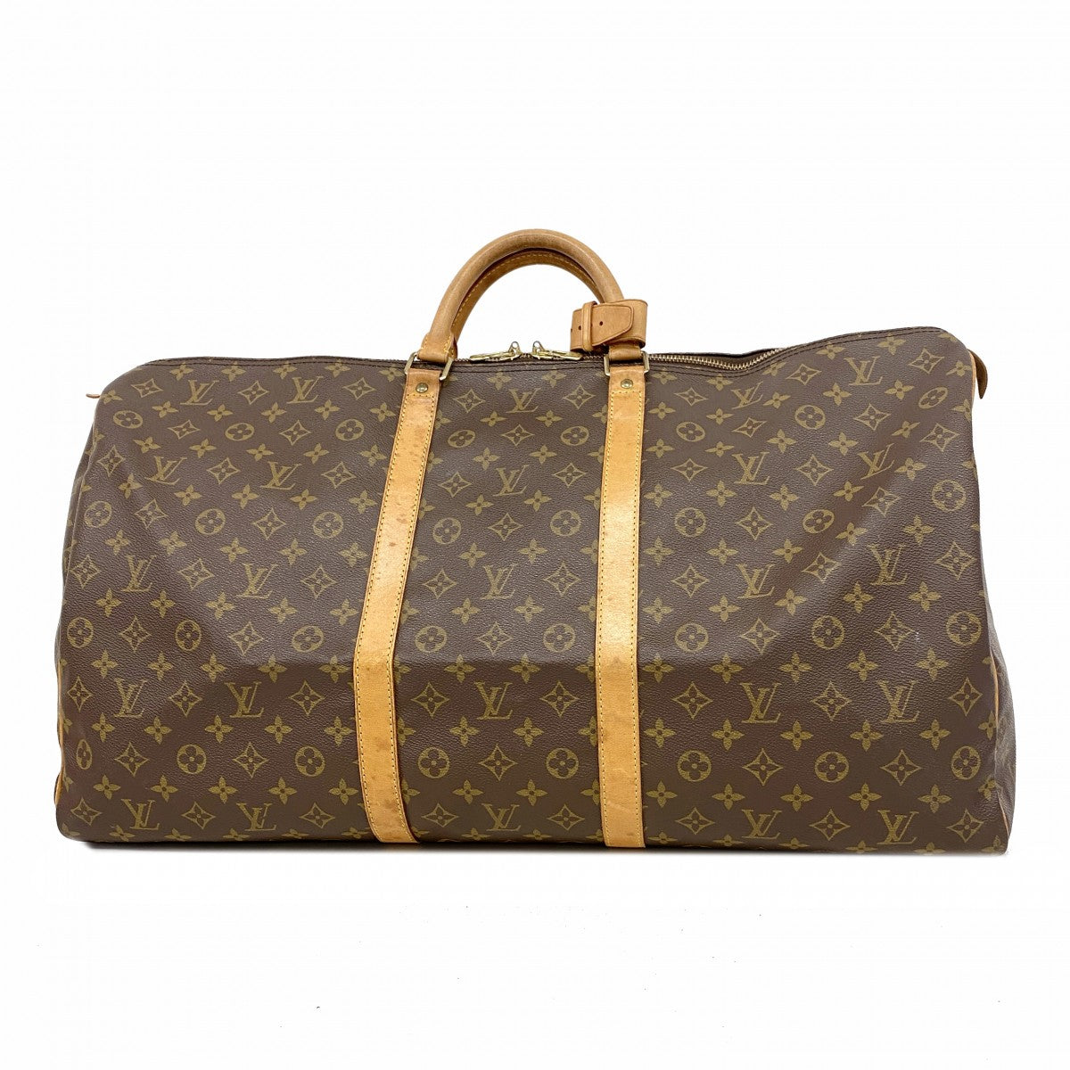 【6ee6461】ルイヴィトン ボストンバッグ モノグラム キーポル60 M41422 ブラウン【中古】メンズ レディース ユニセックス