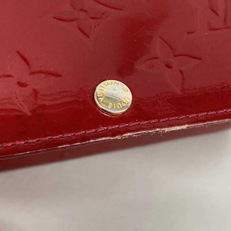 【6ee6501-k】ルイヴィトン 長財布 ヴェルニ ポルトフォイユサラ M93530 ポムダムール【中古】レディース