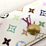【6ee6545-k】ルイヴィトン キーケース モノグラム・マルチカラー ミュルティクレ4 M93731 ブロン/リッチ【中古】レディース