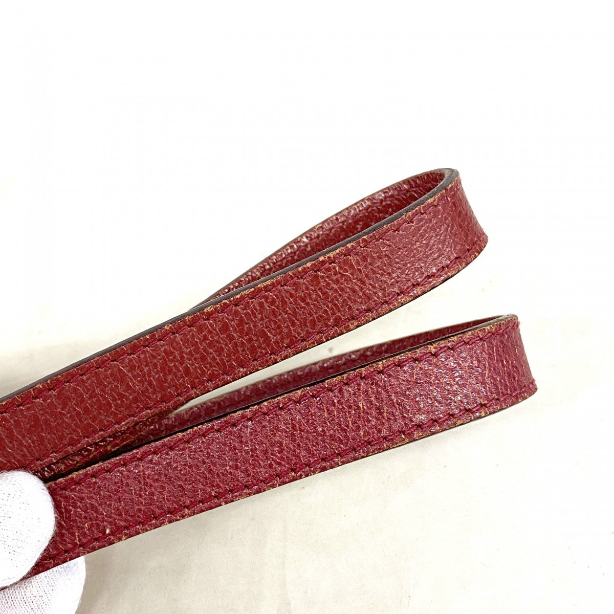 【6ee6551-k】グッチ トートバッグ GGキャンバス 120840 キャンバス ベージュ ボルドー シルバー金具【中古】レディース