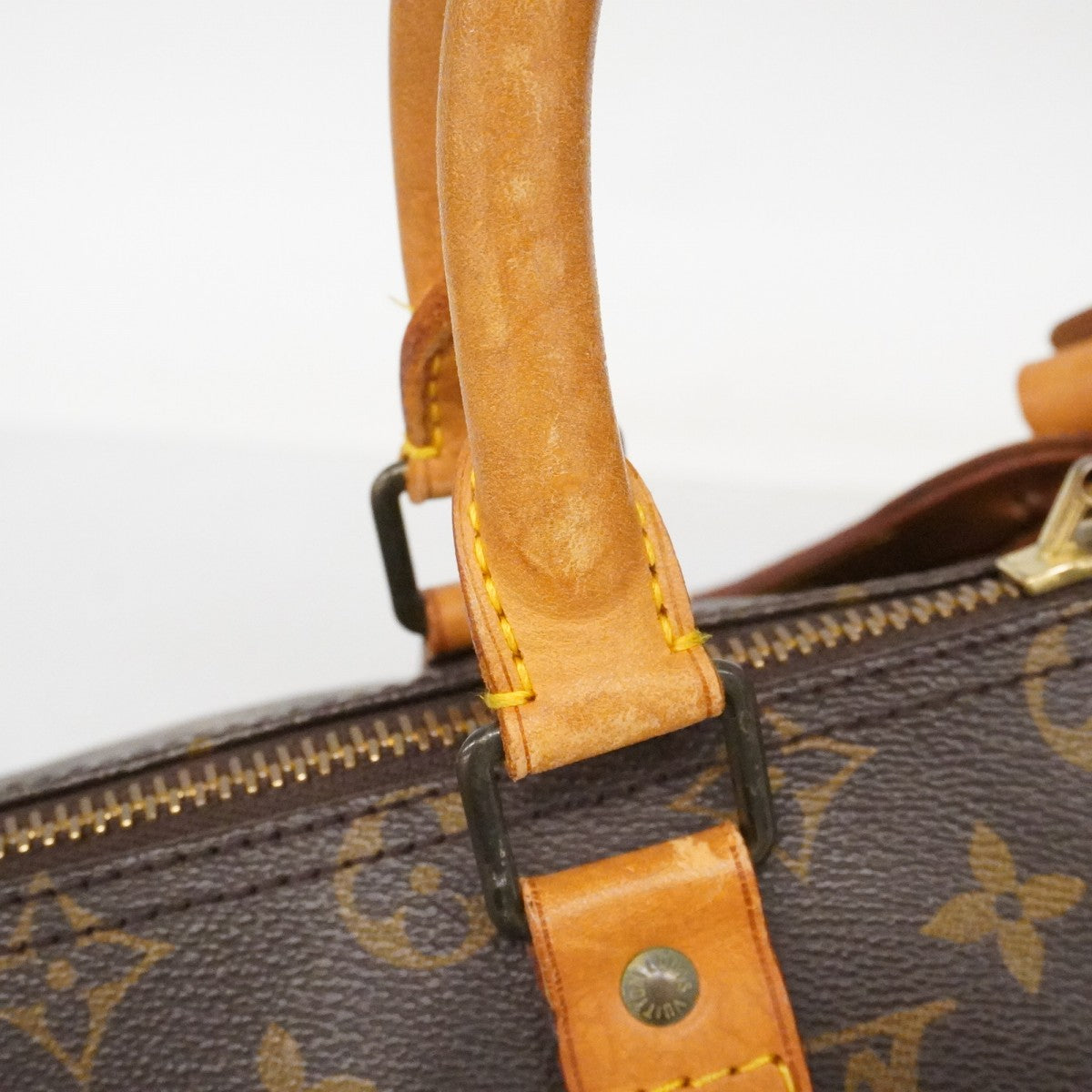 【6ee6566】ルイヴィトン ボストンバッグ モノグラム キーポル45 M41428 ブラウン【中古】メンズ レディース ユニセックス