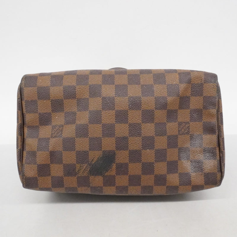 【6ee6570】ルイヴィトン ハンドバッグ ダミエ スピーディ25 N41365 エベヌ【中古】レディース