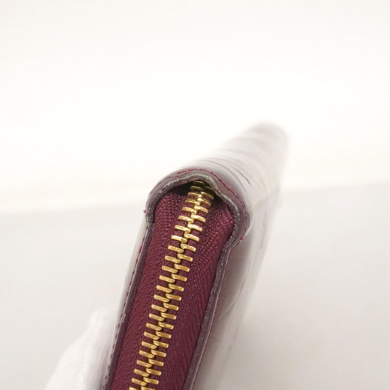 【6ef6589-k】ルイヴィトン 長財布 ヴェルニ ジッピーウォレット M93575 アマラント【中古】レディース