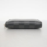 【6ef6590-k】ルイヴィトン コインケース ダミエ・グラフィット ジッピーコインパース N63076 ブラック【中古】メンズ