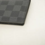【6ef6597】ルイヴィトン カードケース ダミエ・グラフィット オーガナイザードゥポッシュ N63143 ブラック【中古】メンズ
