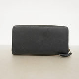 【6ef6598】グッチ 長財布 GGマーモント 524291 レザー ブラック ゴールド金具【中古】レディース