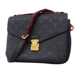 【6ef6633】ルイヴィトン ハンドバッグ モノグラム・アンプラント ポシェットメティスMM M44071 マリーヌルージュ 2wayバッグ【中古】レディース