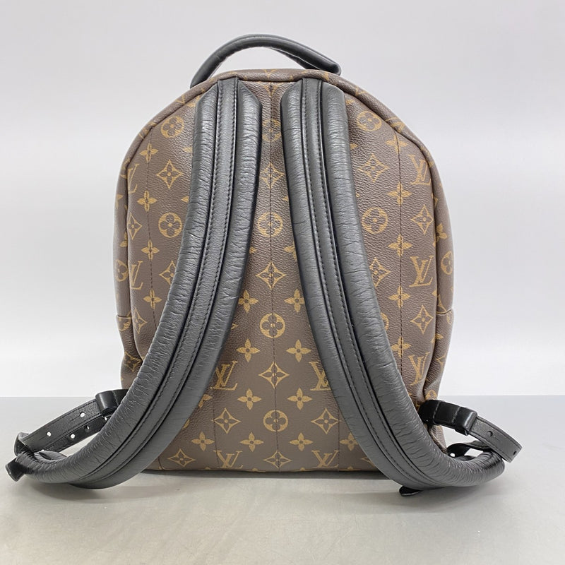 【6ef6641】ルイヴィトン リュック・デイパック モノグラム パームスプリングスバックパックMM M41561 ブラウン ブラック【中古】レディース