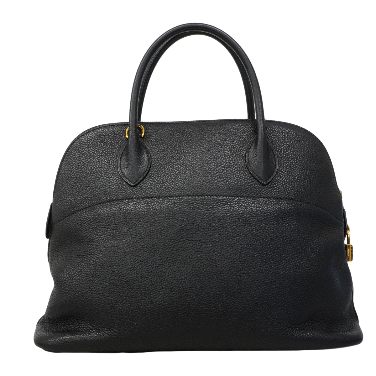 【6fa0016】エルメス ハンドバッグ ボリード35 トリヨン ブラック ゴールド金具 □L刻印 2wayバッグ【中古】レディース