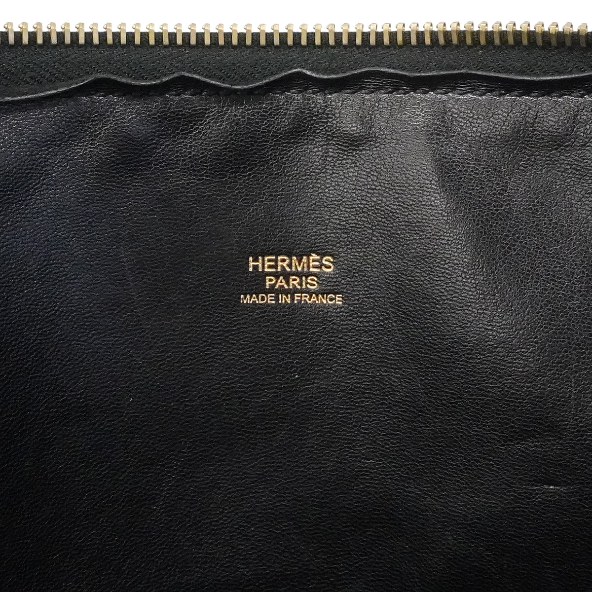 【6fa0016】エルメス ハンドバッグ ボリード35 トリヨン ブラック ゴールド金具 □L刻印 2wayバッグ【中古】レディース