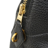 【6fa0016】エルメス ハンドバッグ ボリード35 トリヨン ブラック ゴールド金具 □L刻印 2wayバッグ【中古】レディース