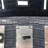 【6fa0018-e-g】エルメス ボディバッグ ケリーアッカドPM ポロサス ブラック シルバー金具 W刻印【中古】メンズ