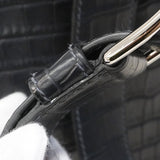 【6fa0018-e-g】エルメス ボディバッグ ケリーアッカドPM ポロサス ブラック シルバー金具 W刻印【中古】メンズ