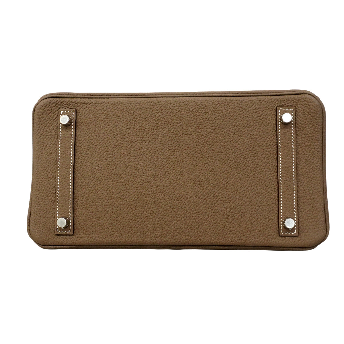 【6fa0039-g】エルメス ハンドバッグ バーキン30 トリヨンクレマンス エトゥープ シルバー金具 D刻印【中古】レディース