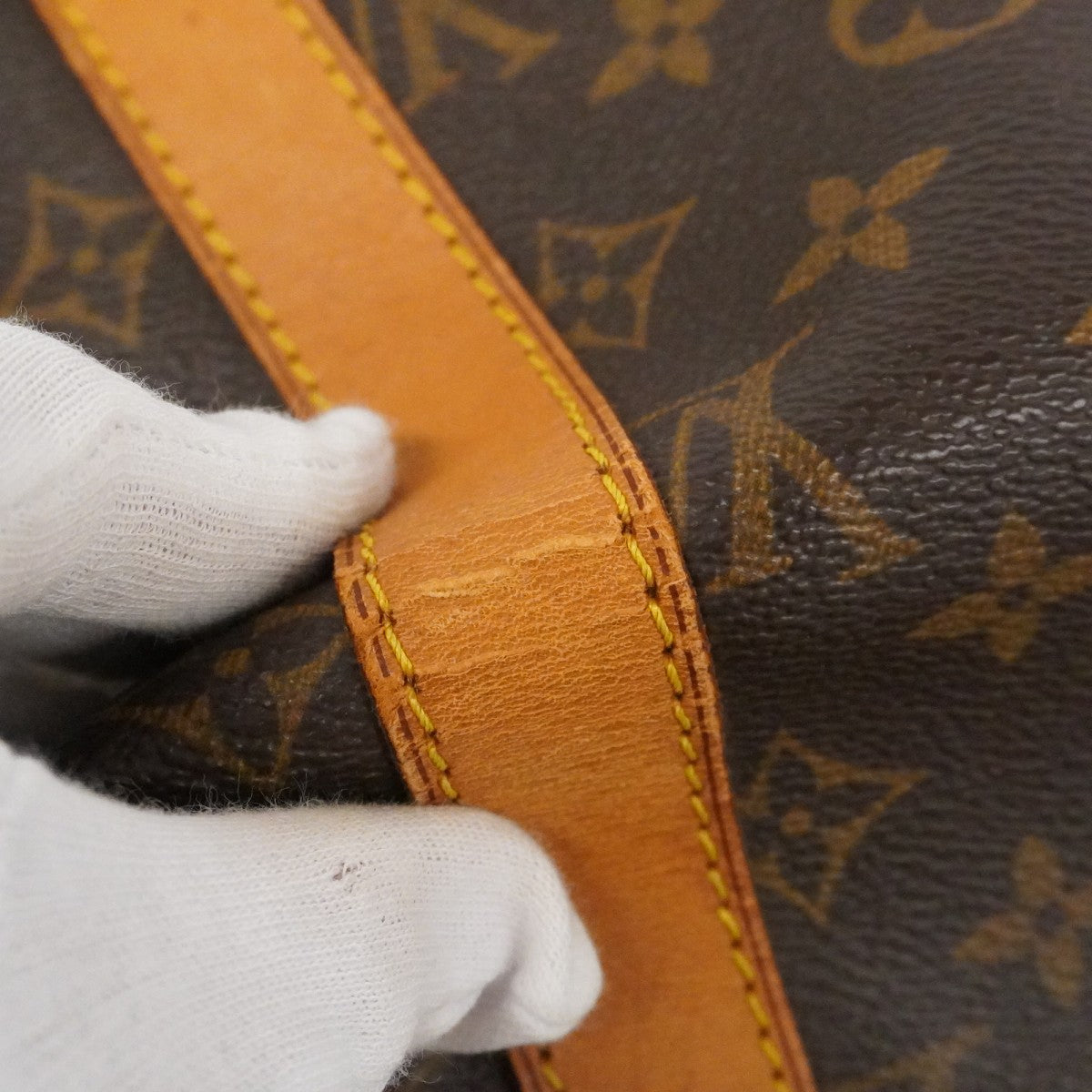 【6fa0040】ルイヴィトン ボストンバッグ モノグラム キーポル45 M41428 ブラウン【中古】メンズ レディース ユニセックス