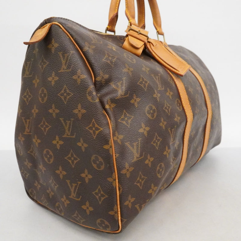 【6fa0040】ルイヴィトン ボストンバッグ モノグラム キーポル45 M41428 ブラウン【中古】メンズ レディース ユニセックス