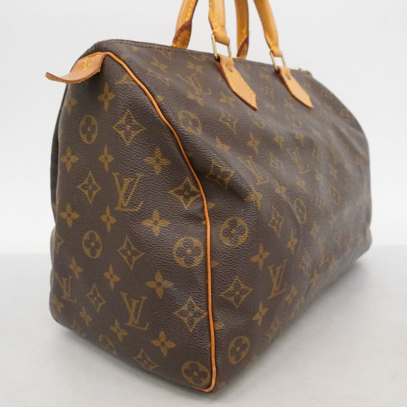 【6fa0041】ルイヴィトン ハンドバッグ モノグラム スピーディ35 M41107 ブラウン【中古】レディース
