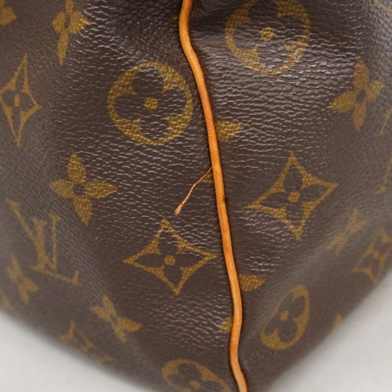 【6fa0041】ルイヴィトン ハンドバッグ モノグラム スピーディ35 M41107 ブラウン【中古】レディース