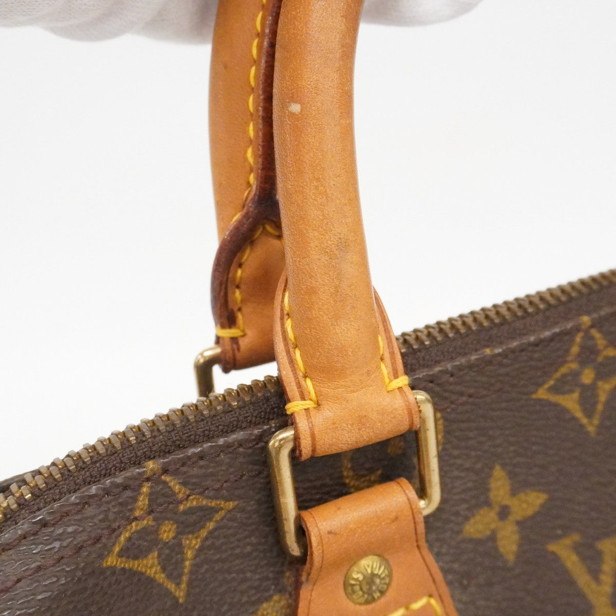 【6fa0042】ルイヴィトン ハンドバッグ モノグラム スピーディ25 M41109 ブラウン【中古】レディース