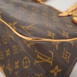 【6fa0043】ルイヴィトン トートバッグ モノグラム バティニョールオリゾンタル M51154　 ブラウン【中古】レディース