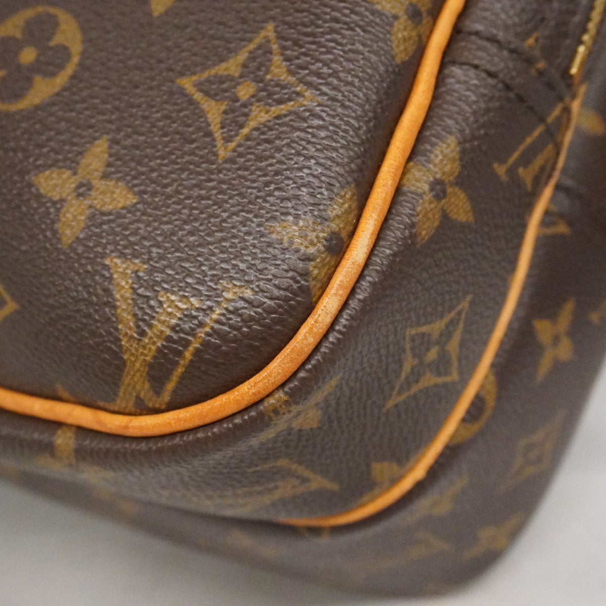 【6fa0044】ルイヴィトン ショルダーバッグ モノグラム リポーターPM M45254 ブラウン【中古】レディース
