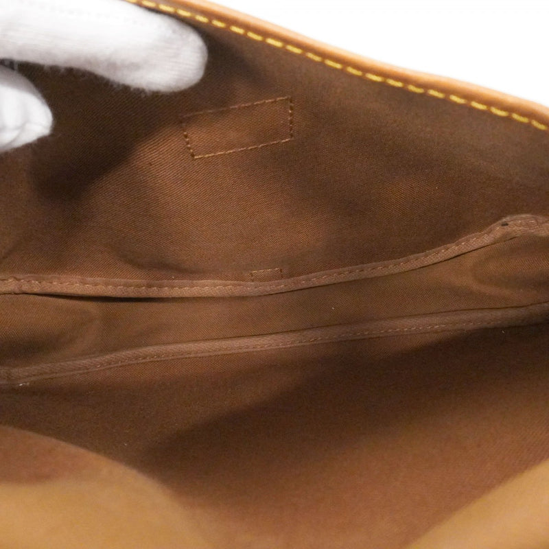 【6fa0045】ルイヴィトン ショルダーバッグ モノグラム ソミュール30 M42256 ブラウン【中古】レディース