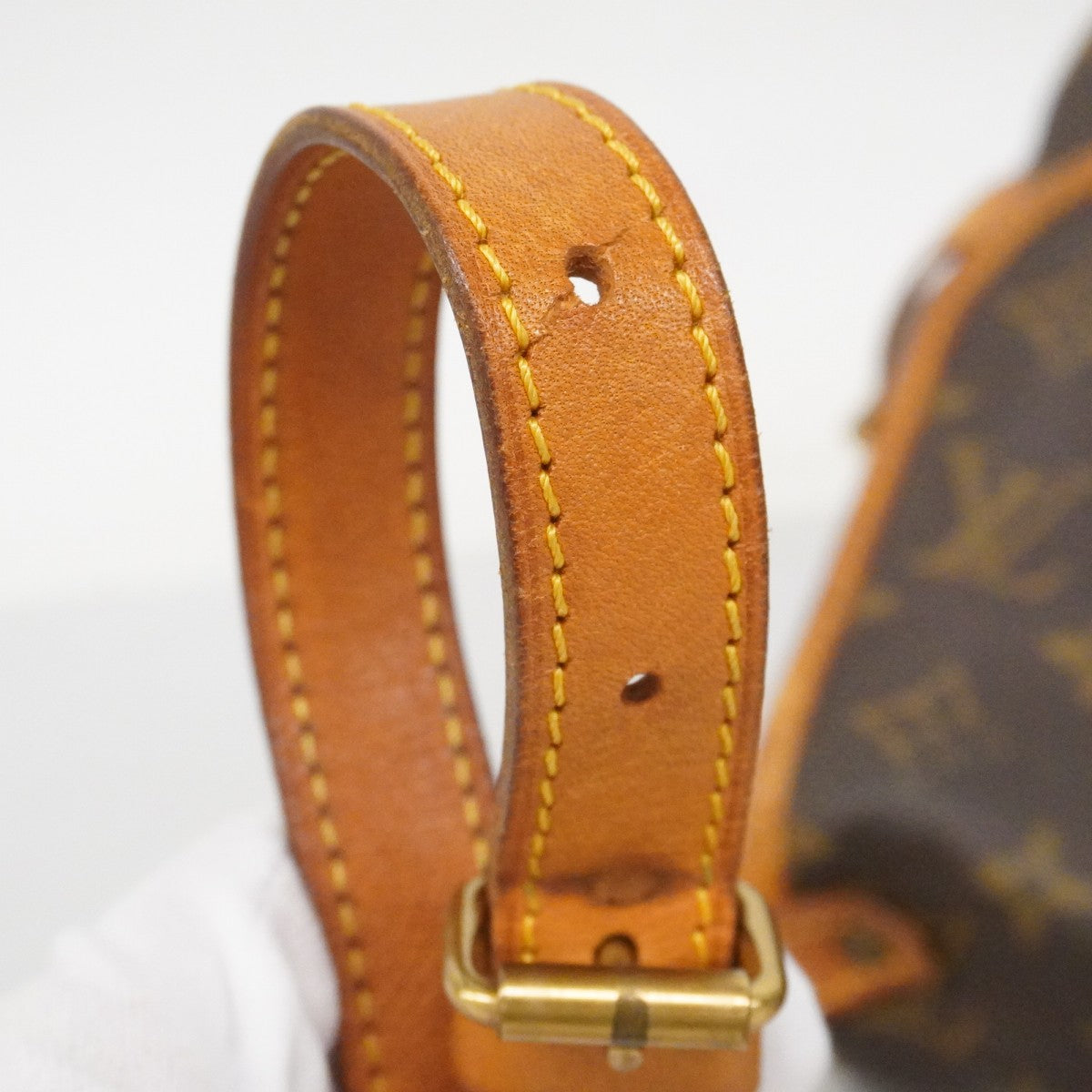 【6fa0045】ルイヴィトン ショルダーバッグ モノグラム ソミュール30 M42256 ブラウン【中古】レディース
