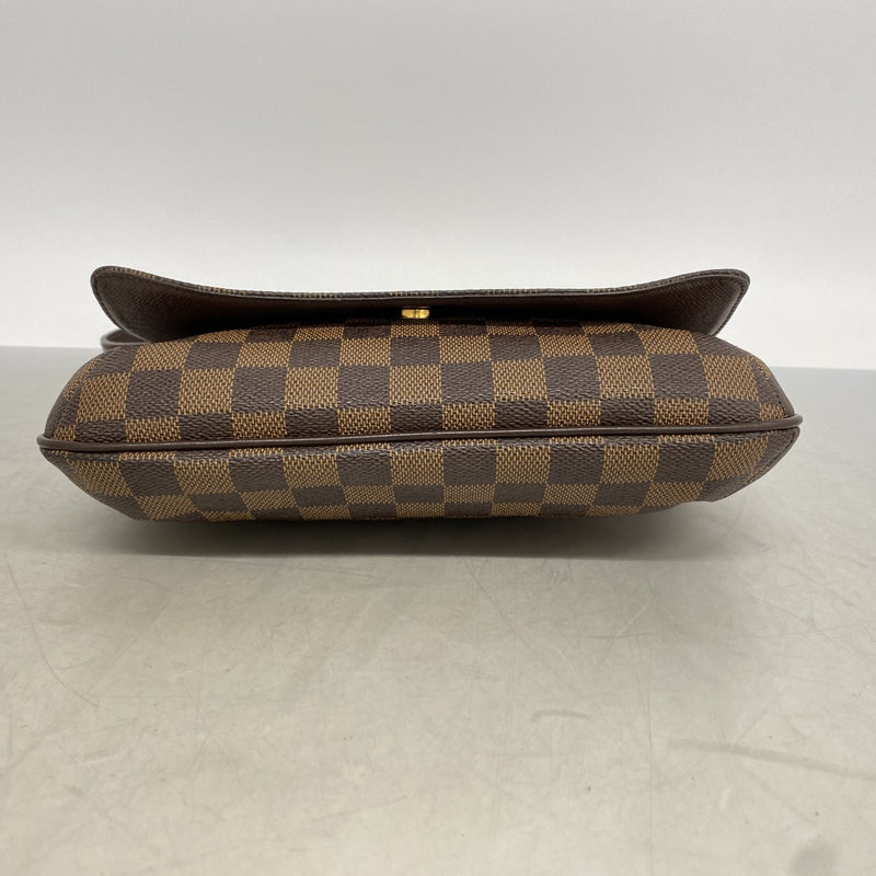 【6fa0055-k】ルイヴィトン ショルダーバッグ ダミエ ミュゼットタンゴロングストラップ N51301 エベヌ【中古】レディース