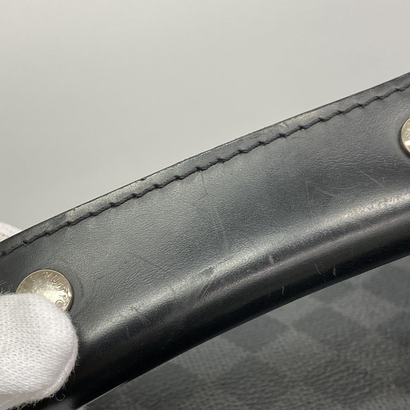 【6fa0060-k】ルイヴィトン キャリーバッグ ダミエ・グラフィット ネオエオール65 N23001 ブラック グレー【中古】メンズ