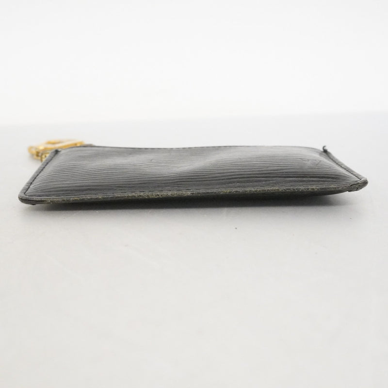 【6fa0064】ルイヴィトン コインケース エピ ポシェットクレ M63802 ノワール【中古】メンズ レディース ユニセックス