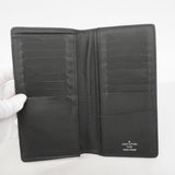 【6fa0066】ルイヴィトン 長札入れ ダミエ・グラフィット ポルトフォイユ ロン N62227 グレー ブラック【中古】メンズ