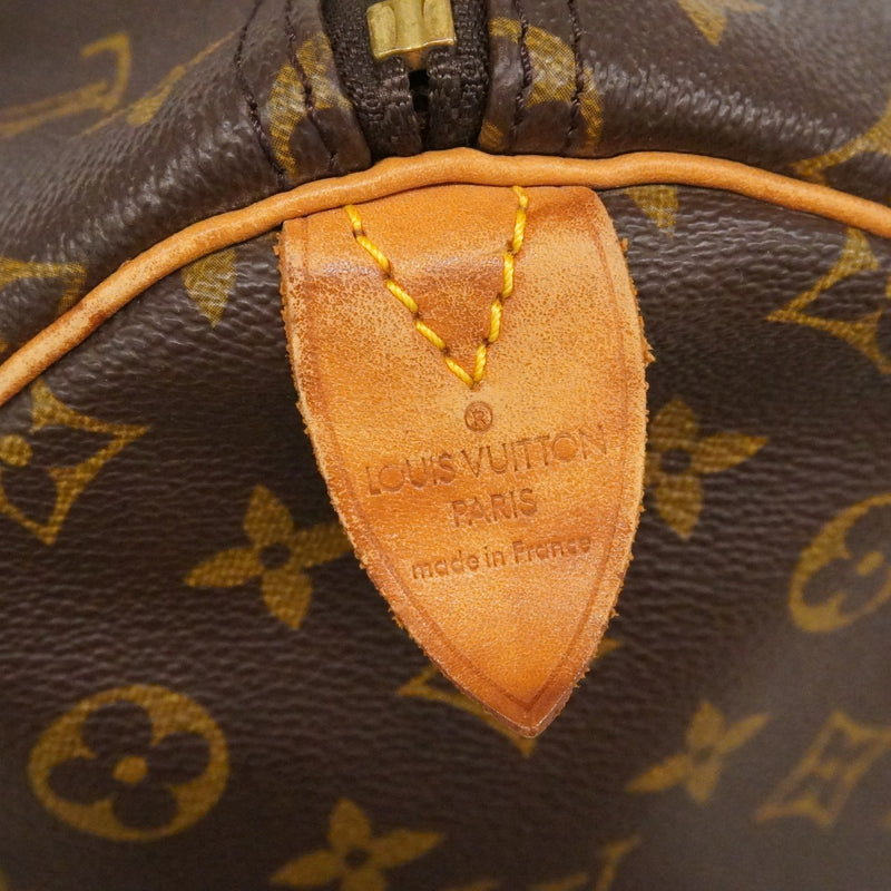 【6fa0081】ルイヴィトン ボストンバッグ モノグラム キーポル55 M41424 ブラウン【中古】メンズ レディース ユニセックス