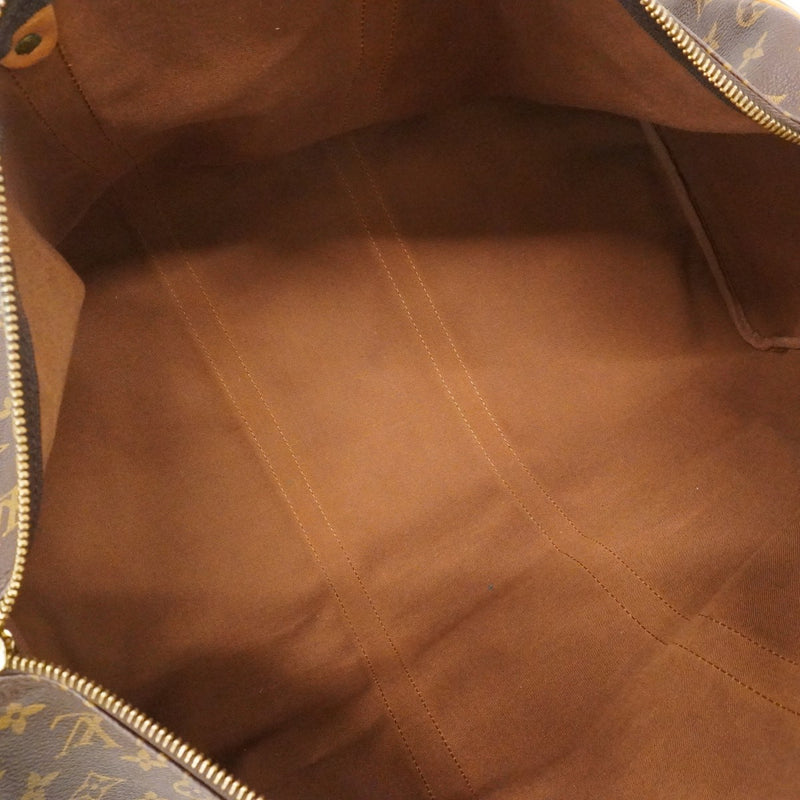 【6fa0081】ルイヴィトン ボストンバッグ モノグラム キーポル55 M41424 ブラウン【中古】メンズ レディース ユニセックス