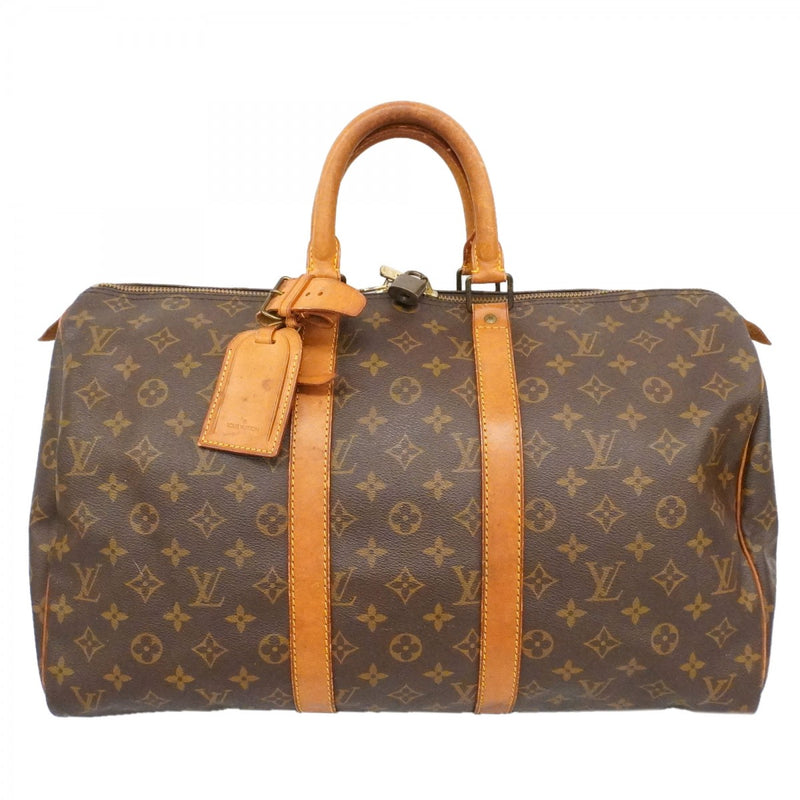 【6fa0082】ルイヴィトン ボストンバッグ キーポル45 M41428 ブラウン【中古】メンズ レディース ユニセックス