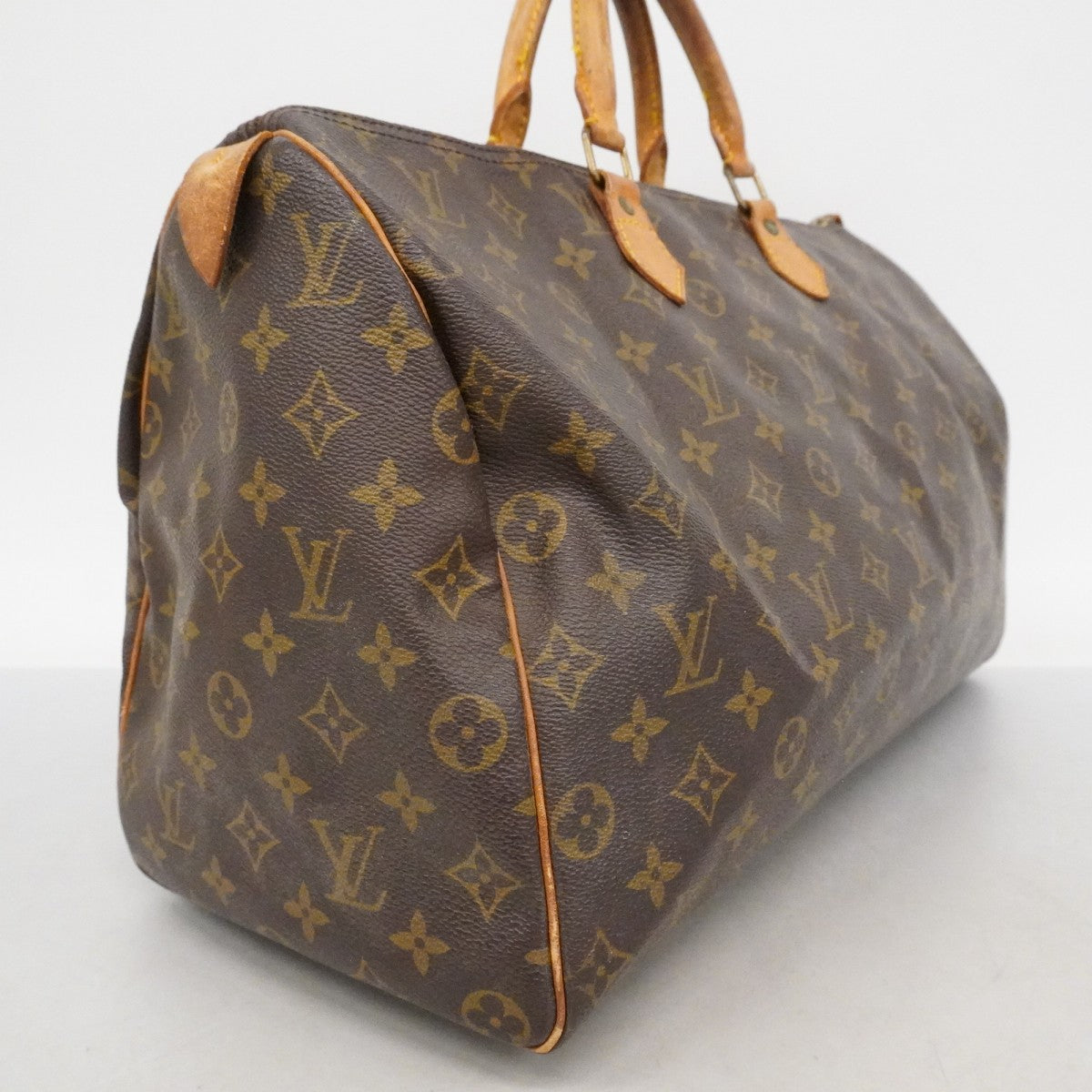 【6fa0083】ルイヴィトン ハンドバッグ モノグラム スピーディ40 M41106 ブラウン【中古】レディース