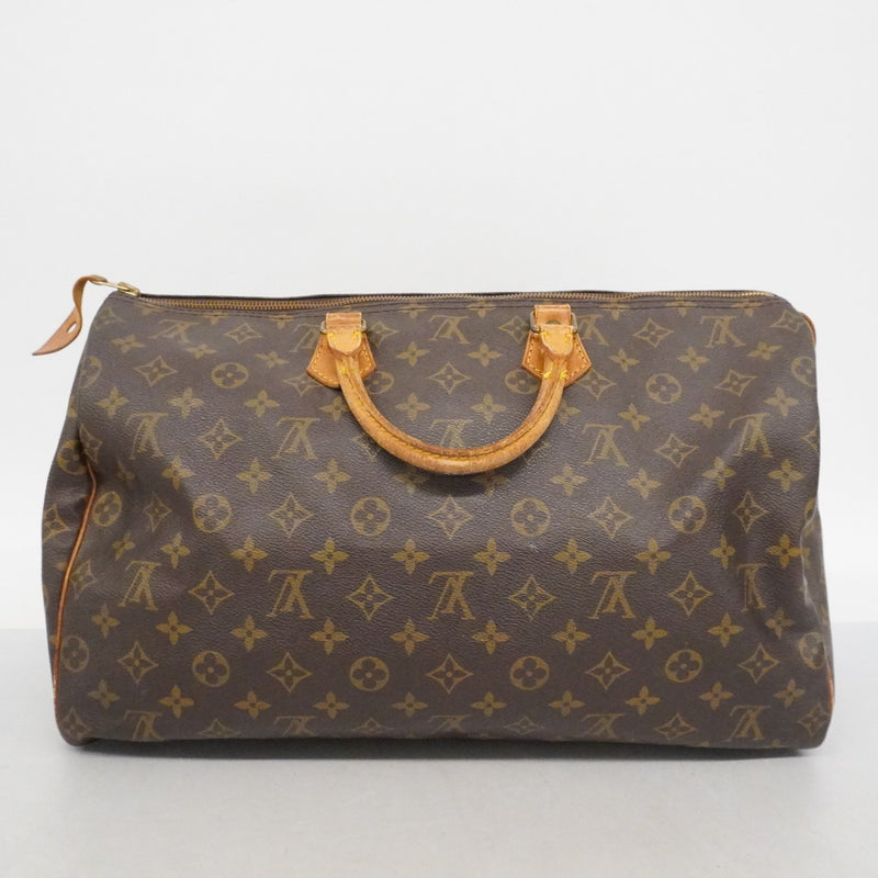 【6fa0083】ルイヴィトン ハンドバッグ モノグラム スピーディ40 M41106 ブラウン【中古】レディース