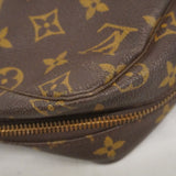 【6fa0089】ルイヴィトン ポーチ モノグラム トゥルーストワレット28 M47522 ブラウン【中古】レディース