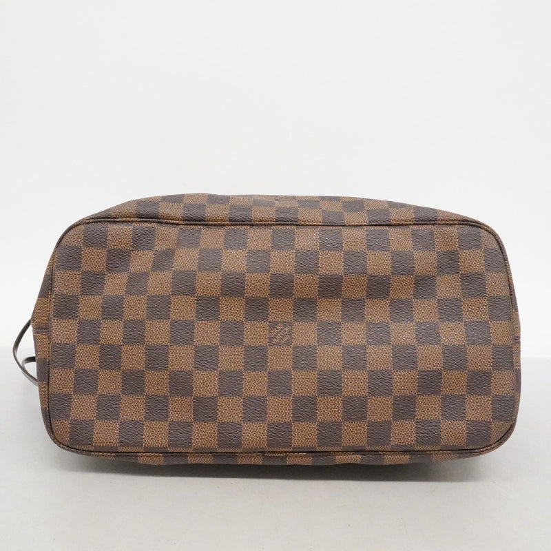 【6fa0090】ルイヴィトン トートバッグ ダミエ ネヴァーフルMM N51105 エベヌ【中古】レディース